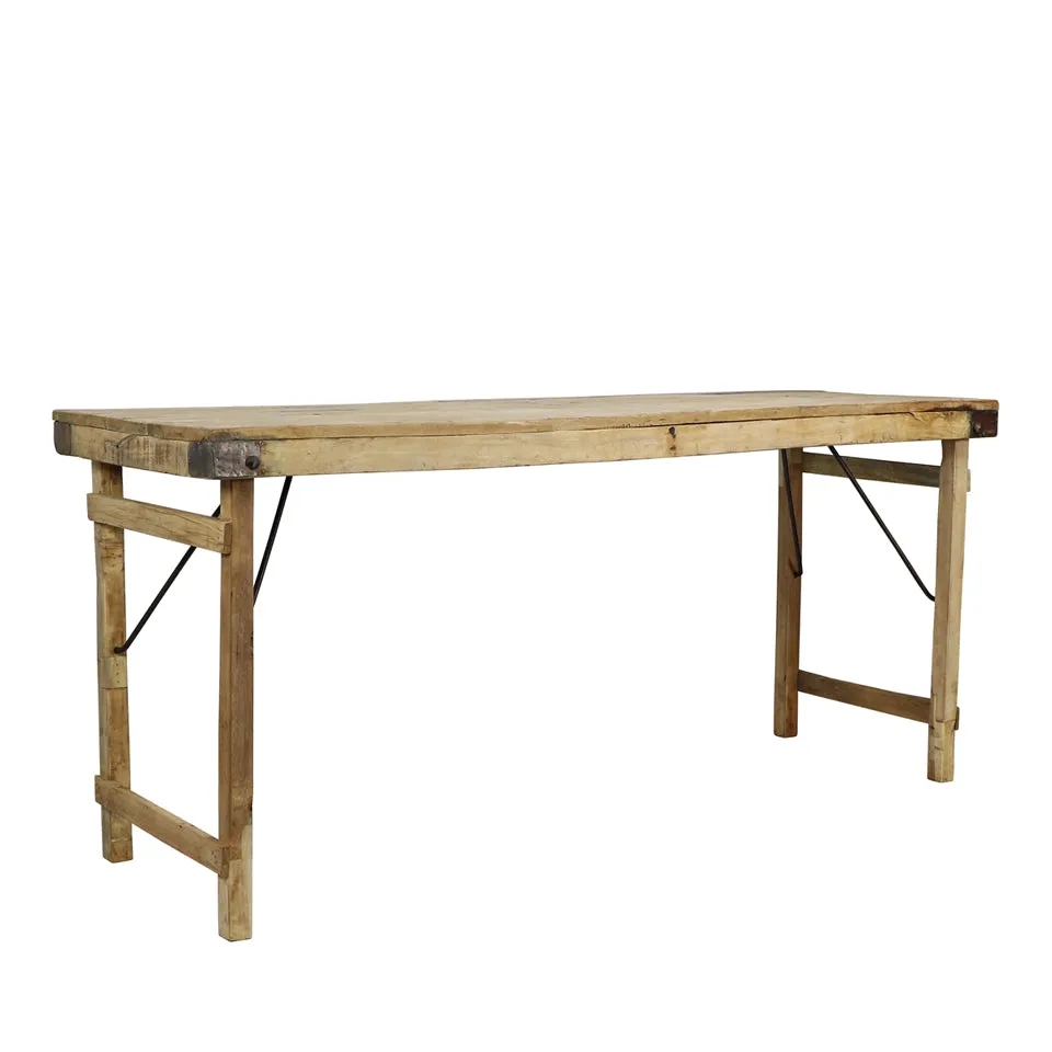 Wood Wedding Table, Bleached, Large